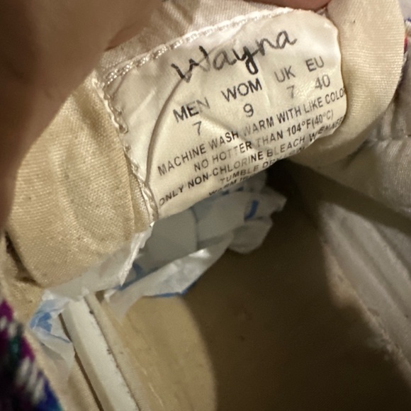 Wayna women’s colorful Mexican inspired athletic shoes size 9 women’/men… - Picture 8 of 9